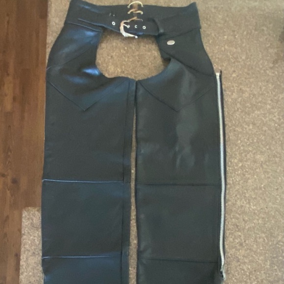 Harley-Davidson Other - Men’s Harley Davidson Chaps EUC Small untrimmed​​​​​​​​